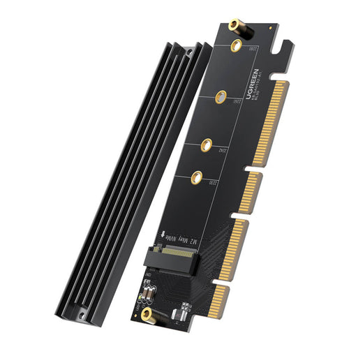 UGREEN Expansion Card CM465 (30715), PCIe 4.0 to M.2 NVMe, 64Gbps, Negru