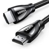 Cablu audio UGREEN Video Cable HD140 (80404), HDMI to HDMI, 8K@60Hz, 48Gbps High Speed, Audio-Video, ARC, HDR, 3m, negru