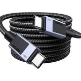 Cablu UGREEN de date L512 (45063), USB-C to Type-C, Incarcare rapida, PD100W, 5A, 480Mbps, 1m, gri