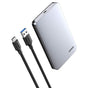 UGREEN Hard Drive Enclosure CM300 (70498), USB to USB-C Cable, HDD/SSD, SATA, Support ESD Anti-static, 6Gbps, Gri