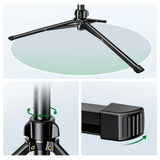 Selfie stick UGREEN LP680 (15609), cu Tripod, Stable, Reglabil, 360°, Bluetooth Remote, 4-7.2inch Device, 1.8m, negru