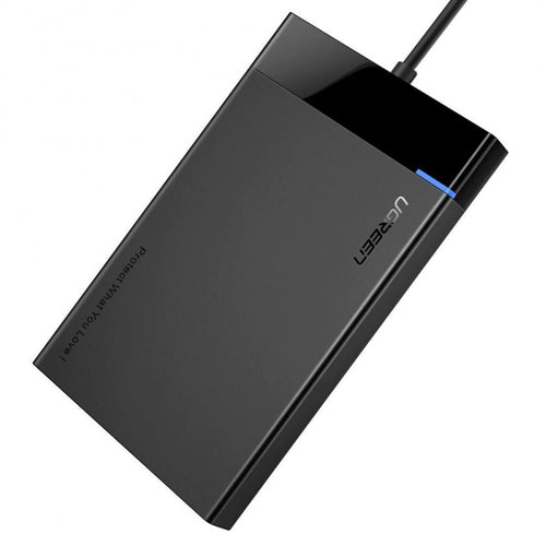 UGREEN Hard Drive Enclosure US221 (30847), HDD/SSD Rack, SATA, 5Gbps, Negru