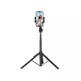 Selfie stick UGREEN LP586 (15062), cu Tripod Telescopic, Bluetooth Telecomanda, 4-7.2inch Devices, 1596mm, negru