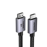 Cablu audio UGREEN Video Cable HD171 (25908), HDMI to HDMI, 8K@60Hz, 48Gbps High Speed, Audio-Video, 3D, eARC, HDR, 1m, gri