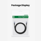 Cablu UGREEN de date US535 (90440), USB-C to Type-C, Super Incarcare rapida, PD240W, 5A, 2m, gri