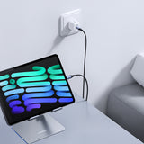 Cablu UGREEN de date US535 (90440), USB-C to Type-C, Super Incarcare rapida, PD240W, 5A, 2m, gri