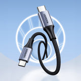 Cablu UGREEN de date US535 (90440), USB-C to Type-C, Super Incarcare rapida, PD240W, 5A, 2m, gri
