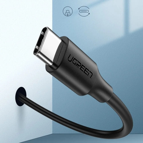Cablu UGREEN de date US287 (60116), USB to Type-C, 3A, 18W, 1m, negru