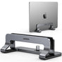 UGREEN Vertical Laptop Holder LP258 (20471), reglabil Stand, Single Slot, Up to 15.6, Argintiu