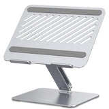 UGREEN Laptop Holder LP339 (40291), reglabil, pliabil, Secure Hold, Fast Heat Dissipation, Aluminum, 13-17.3, Argintiu