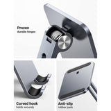 Suport de birou UGREEN birou LP134 (40393), pentru Phone si Tablet 12.9, Pliabil, Reglabil, Anti-Slip Design, gri