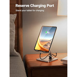 Suport de birou UGREEN birou LP134 (40393), pentru Phone si Tablet 12.9, Pliabil, Reglabil, Anti-Slip Design, gri