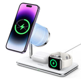 Incarcator wireless UGREEN CD278 (90326), pentru iPhone, Apple Watch, AirPods, Qi2, 25W, MFi Certified, alb