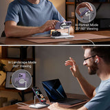Incarcator wireless UGREEN CD278 (90326), pentru iPhone, Apple Watch, AirPods, Qi2, 25W, MFi Certified, alb