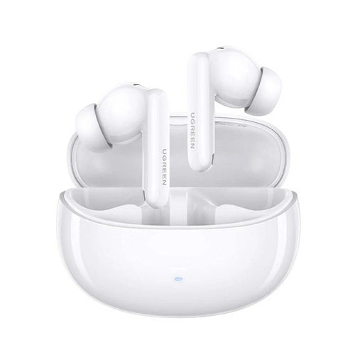 Casti wireless UGREEN HiTune T3 Pro WS206 (35725), Bluetooth 5.4, Active Zgomot-Cancelling, 400mAh, alb
