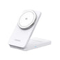 Incarcator wireless UGREEN W706 (45057), MagSafe, 2in1, pentru iPhone, AirPods, USB-C Cable, 20W, 3A, Qi2, MPP, 1m, alb