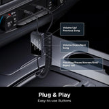 Adaptor UGREEN Transmitter Audio Adapter BT303 (45236), cu Mic, USB to Jack 3.5mm, Bluetooth 5.4, LED Display