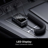 Adaptor UGREEN Transmitter Audio Adapter BT303 (45236), cu Mic, USB to Jack 3.5mm, Bluetooth 5.4, LED Display