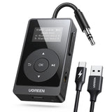 Adaptor UGREEN Transmitter Audio Adapter BT503 (45492), Type-C, Jack 3.5mm, Bluetooth 5.3, Hi-Res, OLED Display
