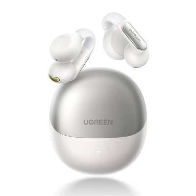 Casti wireless UGREEN HiTune S5 True WS210 (45761), Smart Call Reducere zgomot, True Wireless, IPX5, Low Latency, alb