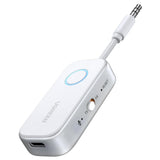 Adaptor UGREEN Audio Receiver CM872 (45812), Jack 3.5mm, Microphone, BT, USB-C, 300mAh, Tx/rx Mode, 18hrs Playback, Alb