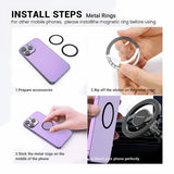Suport auto Techsuit MagProX (S12), pentru Bord, MagSafe Compatibil, 360A° Rotatie, Ventuza Mounting Baza, negru