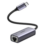 Adaptor UGREEN Ethernet Adapter CM483 (40322), USB-C to RJ45 LAN Port, Plug & Play, Windows, Linux, Macos, 1000Mbps