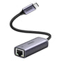 Adaptor UGREEN Ethernet Adapter CM483 (40322), USB-C to RJ45 LAN Port, Plug & Play, Windows, Linux, Macos, 1000Mbps