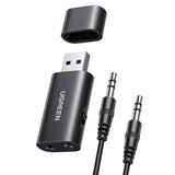 Adaptor UGREEN Audio Receiver CM523 (60300), Jack 3.5mm Cable Included, USB, Bluetooth 5.1, Tx/rx Mode, Negru