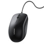 Mouse wireless UGREEN Wired Mouse MU007 (90789), USB, Ergonomic Design, Plug&Play, 1200DPI, 1.5m, negru