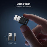 Adaptor UGREEN Bluetooth Adapter CM591 (35995), USB, Plug&play, Mini Size, Negru