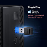 Adaptor UGREEN Bluetooth Adapter CM591 (35995), USB, Plug&play, Mini Size, Negru