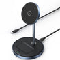 Incarcator wireless UGREEN CD317 (90668), 2in1, pentru iPhone si AirPods, Type-C, N52 Magnet, Qi, 20W, negru