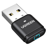 Adaptor UGREEN Bluetooth Adapter BT301 (35994), cu Mouse Jiggler Function, USB, Bluetooth 5.3, Plug&play, Negru