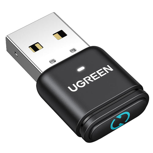 Adaptor UGREEN Bluetooth Adapter BT301 (35994), cu Mouse Jiggler Function, USB, Bluetooth 5.3, Plug&play, Negru