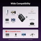 Adaptor UGREEN Wireless Adapter BT501 (45008), Type-C, Bluetooth 5.3, Plug&play, Chip Aptx, Negru