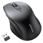 Mouse wireless UGREEN MU101 (90395), 2.4 GHz, Bluetooth 5.0, 1000/1600/2000/4000 DPI, Ergonomic Design, negru