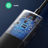 Hub USB UGREEN CM416 (10916), Type-C to 4x USB, 5Gbps, 0.25m, negru