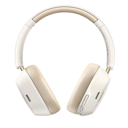 Casti wireless UGREEN HiTune Max5C HP203 (35758), Bluetooth 5.4, Hybrid Active Anulare zgomot, Audio Hi-Res, bej