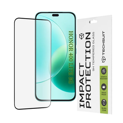 Folie de protectie pentru Honor X8b, Techsuit 111D Full Cover / Full Glue Glass