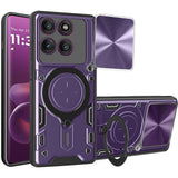 Husa pentru Motorola Edge 60 Pro, Techsuit CamGuard Pro, albastru