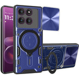 Husa pentru Motorola Edge 60 Pro, Techsuit CamGuard Pro, albastru