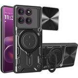Husa pentru Motorola Edge 60 Pro, Techsuit CamGuard Pro, albastru