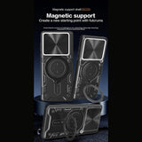 Husa pentru Motorola Edge 60 Pro, Techsuit CamGuard Pro, albastru