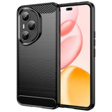 Husa pentru Honor 400 Pro, Techsuit Carbon Silicone, albastru