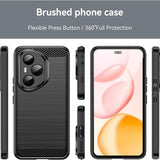 Husa pentru Honor 400 Pro, Techsuit Carbon Silicone, albastru