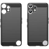 Husa pentru Nothing CMF Phone 2 Pro, Techsuit Carbon Silicone, albastru