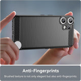 Husa pentru Nothing CMF Phone 2 Pro, Techsuit Carbon Silicone, albastru