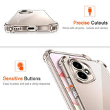 Husa pentru Honor 400, Techsuit Shockproof Clear Silicone, transparenta