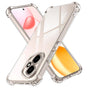 Husa pentru Honor 400, Techsuit Shockproof Clear Silicone, transparenta